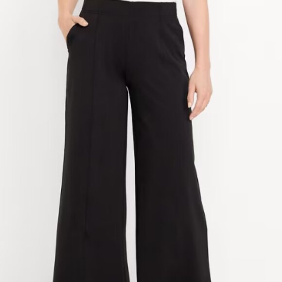 Old Navy High-Waisted PowerSoft Trouser Pants - Picture 1 of 3